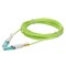 Add-On 3M CS MALE TO CS MALE STRAIGHT LIME GREEN OM5 DUPLEX FIBER OFNR RISER ADD-CS-CS-3M5OM5 - alternate 3